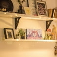 thumbnail image 3 of 17ft Silver Wire Indoor Battery Operated 45 LED Integrated Fairy String Lights, 3 of 7