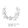 thumbnail image 3 of Bandeau pour Femmes, Bandeau de Mariage, Bandeau en Strass, Accessoire de Cheveux, 3 of 8