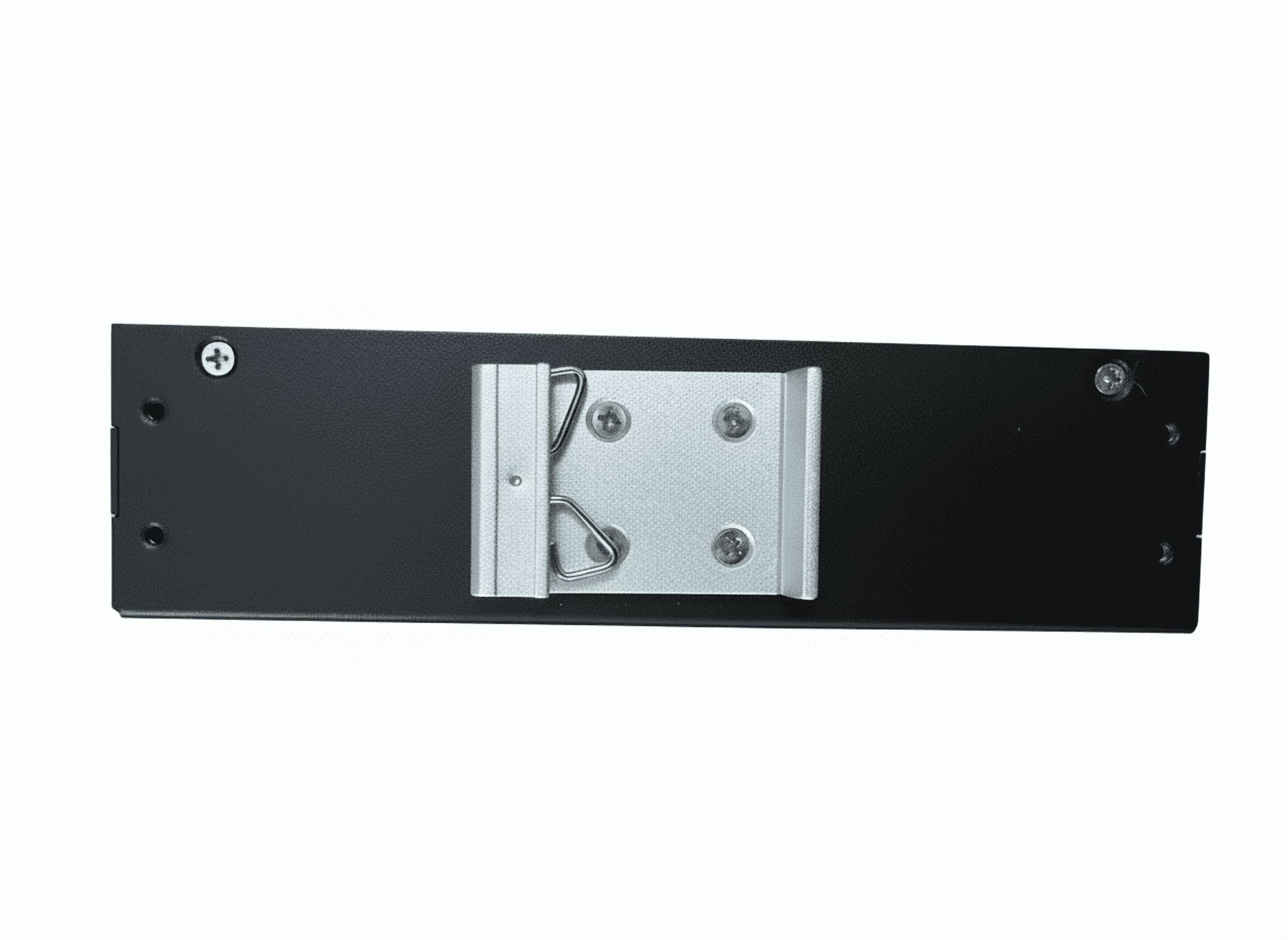 16-Port Fast Ethernet Industrial DIN-Rail Unmanaged Network Switch, 12-48V DC