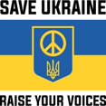 thumbnail image 3 of CafePress - Save Ukraine Raise Your Voices Women's Light Pajam - Women's Short Sleeve Print T-Shirt and Pants Light Cotton Pajama Set, 3 of 7