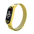 thumbnail image 1 of Correa De Reloj De Acero Inoxidable Para Xiaomi Mi band 7 6 5 miband 4 3 Muñeca, 1 of 4