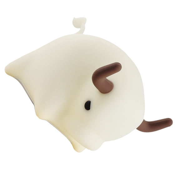ROSENICE 1Pack Silicone Calf Shape Night Light Cartoon Design for Parents Use