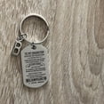 thumbnail image 4 of Collar con etiqueta personalizada de acero inoxidable PARA MI HIJO etiqueta de perro Irfora Papá Hija Y, 4 of 5