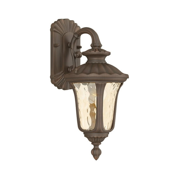 Livex Lighting Oxford Outdoor Wall Lantern in Imperial Bronze