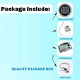 thumbnail image 2 of Safe Lock Replacement, Zinc Alloy Keypad Lock with Solenoid Access,14 Ribbon Cable Motherboard & Reset Button Lock Set, 2 of 6