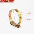 thumbnail image 1 of Bgsha 1pc Repair Tool Exhaust Welding Hardware Steel Bolt Pipe Clip Hose Clamps, 1 of 6