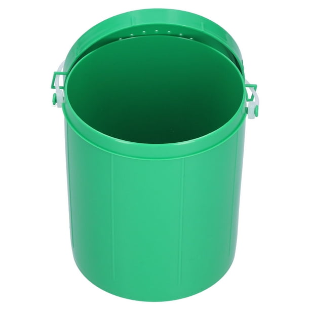 Fishing Bucket,Plastic Portable Lure Fishing Breathable Live Earthworm  Container Portable Lure Bait Bucket Ultra Responsive 