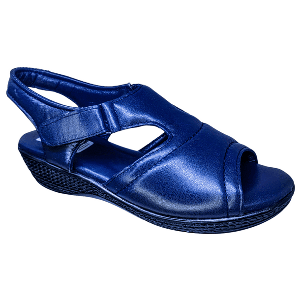 Sandalias de Mujer en Piel Borrego para Pie Diabetico Huaraches Casuales