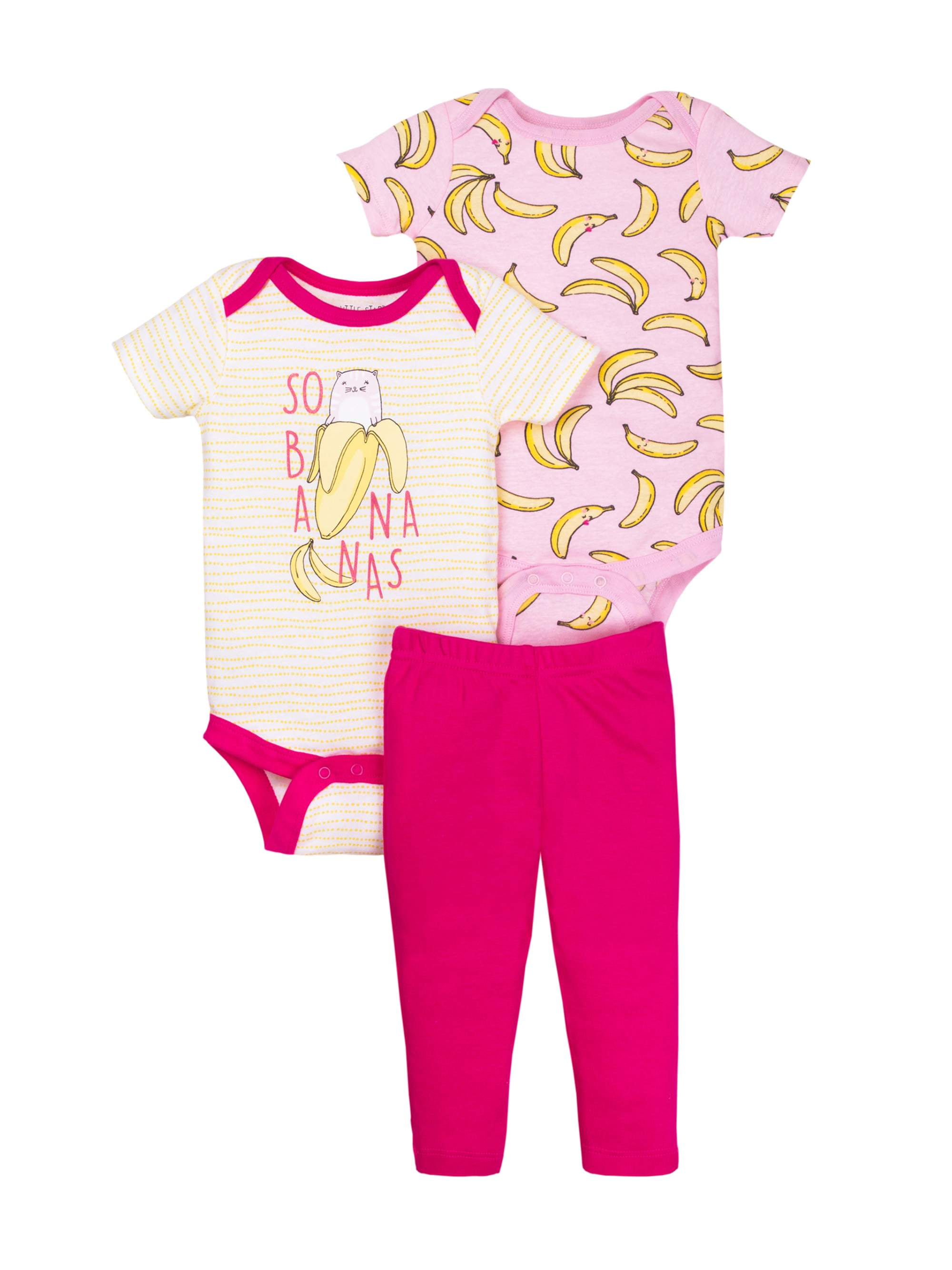 Little Star Organic Baby Girl Short Slee