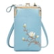 thumbnail image 1 of Cartera bandolera para mujer, para oficina y papelería, con compartimento para teléfono móvil, pequeña, tipo cartera., 1 of 5