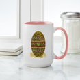 thumbnail image 4 of CafePress - Jeweled Easter Egg Art - 15 oz Ceramic Large White Novelty Mug, 4 of 4