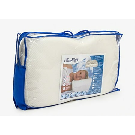 Splintek SleepRight Side Sleeping Pillow – SleepRight Memory Foam Pillow – Best Pillow For Sleeping On Your Side – 24