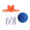 thumbnail image 2 of Juego de baloncesto silencioso, pelota de entrenamiento para interiores, regalo ligero y sin ruido. Azul, 2 of 8