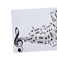 thumbnail image 3 of Notas musicales pegatinas de pared dormitorio sofá sala de estar impermeable PVC papel tapiz decoración del hogar calcomanías Mural sidaley JJ19211-00, 3 of 6