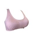 thumbnail image 5 of Alessandra B Invisible Seamless Lace Bra Pink, 5 of 5