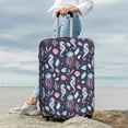 thumbnail image 7 of Pofeuu Watercolor Marine Animals Print Luggage Suitcase Cover Protector Luggage Washable Covers Aesthetic for 18/24/28/32 inch Luggage（No luggage included）-Medium, 7 of 7