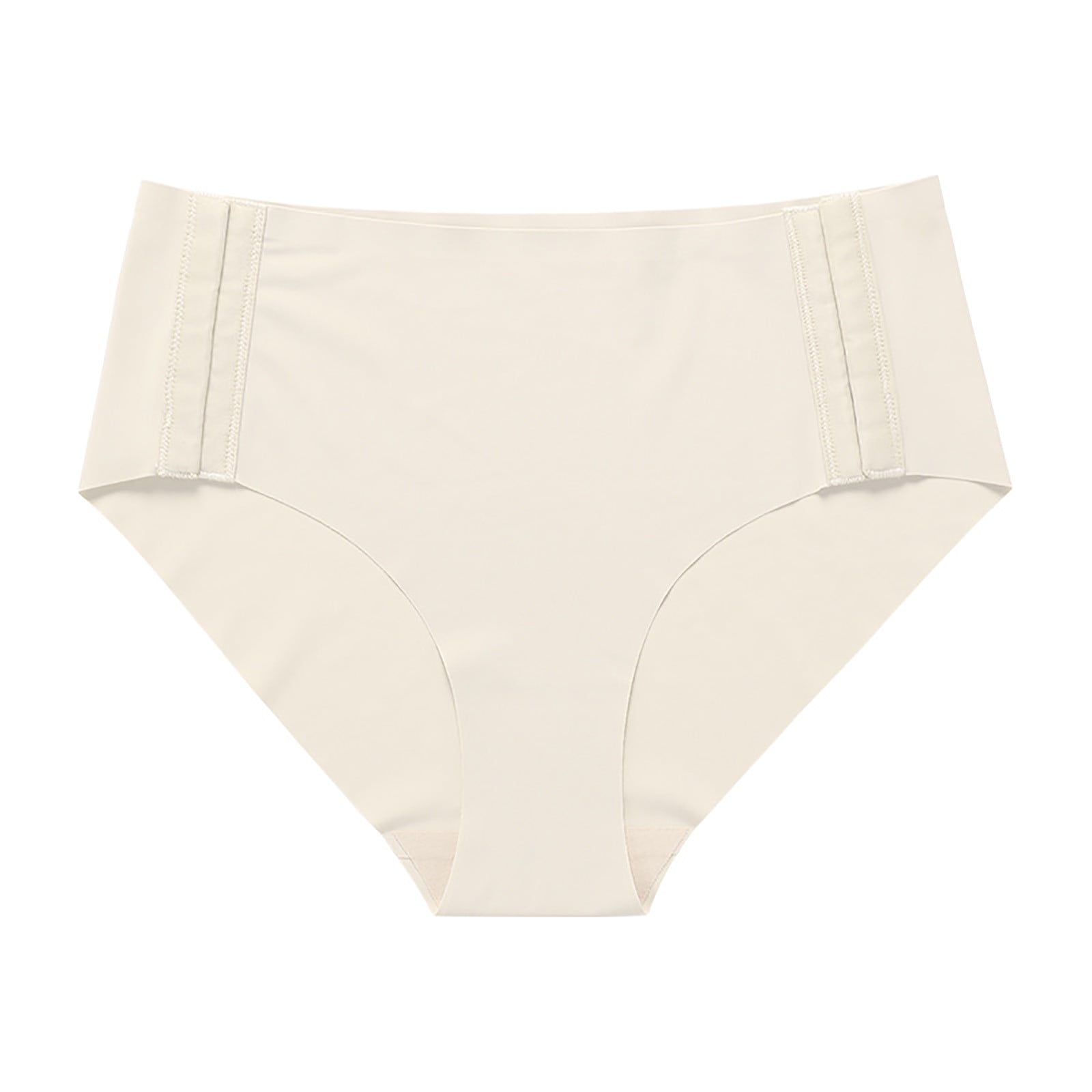 HUPOM Knix Underwear Underwear For Women In Clothing Briefs Leisure Tie  Seamless Waistband Beige L 
