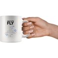 thumbnail image 3 of How Planes Fly Pilot Mug Aviation Aerospace Engineer Student Airplane Aircraft Mechanic Captains Flight Attendant Graduation Travellers Novelty Drinkware Ceramic Coffee Mug 11oz White, 3 of 4