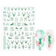 thumbnail image 4 of Christmas Nail Sticker DIY Fashion Snowflake Nail Decal Adhesive Nail Decal, 4 of 6