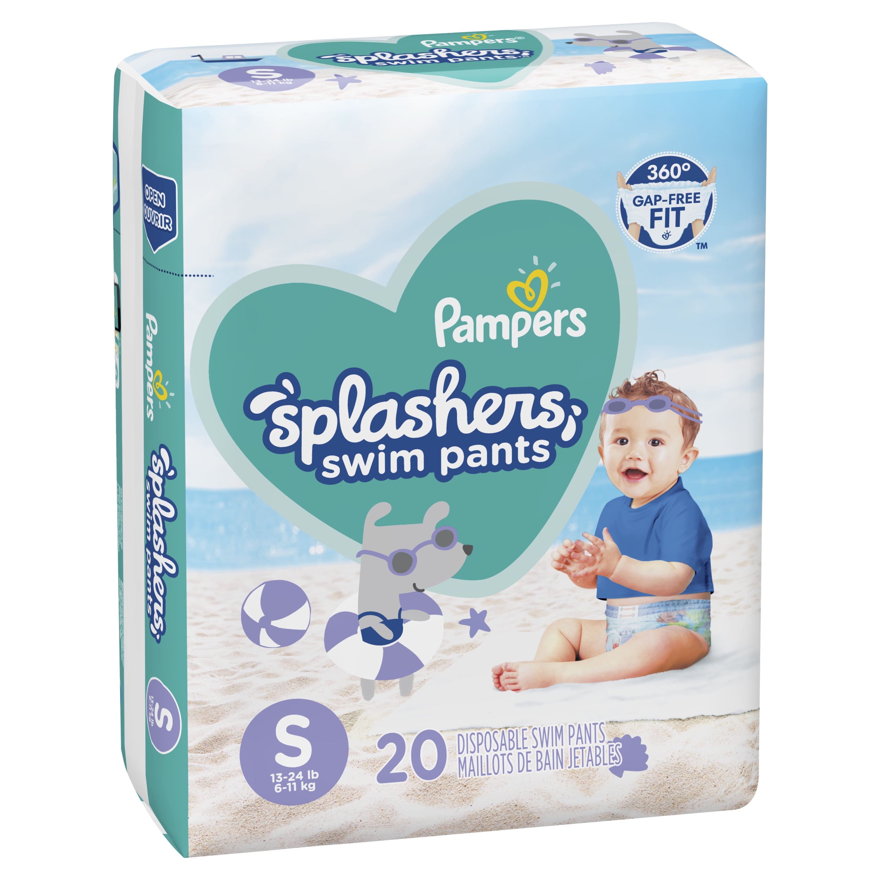 PAMPERS SPLASHERS Diapers Base Version 2X/Duo 3/Midi
