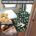 thumbnail image 2 of Pzuqiu Daisy Ladybug Print 2Pcs Rv Sofa Seat Slipcovers Comfortable Camper Cushion Slipcover Wear-Resistan Backrest and Seat Covers for Rv Camper Car Bench, 2 of 6
