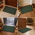 thumbnail image 4 of Christmas Tree Decor Welcome Mat, 29.52x17.71 Inch Xmas Green Door Mat for Home Entrance, Rustic Farmhouse Winter Christmas Floor Mats for Front Outdoor Indoor Entryway Rug, 4 of 7