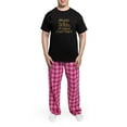 thumbnail image 5 of CafePress - 50Th Wedding Anniversary Gold Retro Typography Pajamas - Men's Dark Loose Fit Cotton Pajama Set, 5 of 7