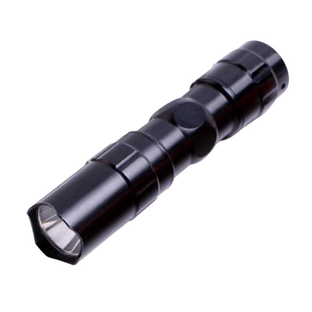 Mini linterna LED Kusrkot antorcha de aleación de aluminio camping Negro 9,5 cm x 2 cm