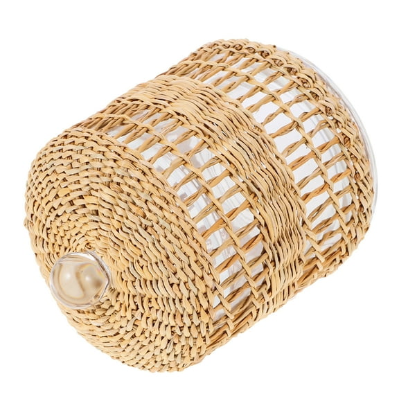 LITINKIMI Glass Cloche Multi-Color 1Set 4.5x3.7x3.7in