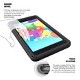 thumbnail image 3 of Poetic At&T Trek 2 Hd Case - Rugged Protective Silicone Case [Corner/Bumper Protection][Grip][Sound-Amplification][Bottom Air Vents] (2016) - Black, 3 of 4