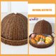 thumbnail image 3 of TABLETREANDS Cesta Decorativa De Rattan Para Y Pan Con Ideal Para Uso En Hogar, 3 of 8