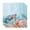 Blue Orange, variant on Turtle Cloth Napkins, Coastal Blue Ocean Sea Coral Starfish Shell Washable and Reusable Dinner Napkins Set of 4, Table Napkin for Kitchen Party Birthday Wedding Hotel Housewarming 20"x20"