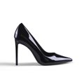 thumbnail image 2 of Zhabtuc Women Sexy High Heels Pointed Toe Stiletto Heels Closed toe Pumps Slip On Heels Prom Shoes Black Size 8.5, 2 of 6