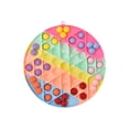thumbnail image 2 of Juguete Sensorial De Burbujas De Empuje Con Cuentas, Tablero De Ajedrez Colorido, Juguetes De Descompresión De Silicona, Regalo Para Amigos Methold FN006950-01, 2 of 6