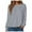 Light Gray, variant on larppty Womens Sweatshirts Crewneck Basic Pullover Sweaters Fall Winter Cute Tops Teen Girls Clothes 2025 (Light Gray, XXL)