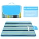 thumbnail image 1 of Xihbxyly Manta de Picnic para Exteriores, Diseño Impermeable y Antiarena, Construcción Gruesa de 3 Capas, Esencial para Acampar En La Playa, Fácil de Limpiar, Tamaño Grande (150 X 100 Cm), Asa de Tra, 1 of 5