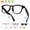 Black, variant on Wireless Smart Glasses 2026 with Touch Control, Built-in Mic, HD Audio, Rechargeable Battery, for Office/Outdoor/Sports/Driving, Music & Hands-Free Calls, Holiday Gift