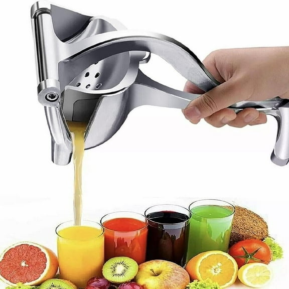 Manual Juicer Aluminum Portable Manual Juicer Lemon Orange Juicer Extractor Fruit and Vegetable Juicer