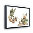 thumbnail image 3 of Designart 'Indoor House Plants Urban Jungle in Flowerpots III' Traditional Framed Canvas Wall Art Print, 3 of 5