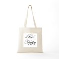 thumbnail image 5 of CafePress - Bee Happy Tote Bag - Unisex Canvas Tote Bag, Beige, 1-Piece, 5 of 6