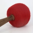 thumbnail image 3 of MERIGLARE Handmade Wool Hammer Mallet Stick for Buddhist Singing Bowl Accessory Red, 3 of 9