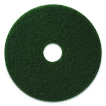 Americo Scrubbing Pads 17" Diameter Green 5/CT 400317