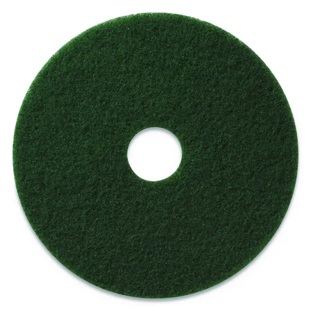 Americo Scrubbing Pads 17" Diameter Green 5/CT 400317