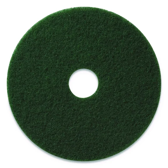 Americo Scrubbing Pads 17" Diameter Green 5/CT 400317