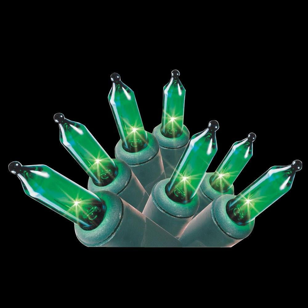 Home Accents Holiday 100Light Green Mini Light Set 100LGRG Walmart