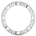 thumbnail image 3 of Pompeii 1Ct Marquise & Round Diamond Eternity Wedding Stackable Ring 14k Gold Lab Grown, 3 of 6