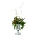 thumbnail image 3 of algreen acerra planter, urn planter 16.25-in. diameter by 21.25-in. h, concrete, 3 of 3