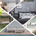 thumbnail image 6 of Blue Brown Spring Floral Body Pillow Covers 20"x54", Watercolor Summer Botanical Soft Brushed Microfiber Breathable Throw Pillow Covers, Pillowcase with Zipper for Couch Sofa Bedroom Living Room, 6 of 9