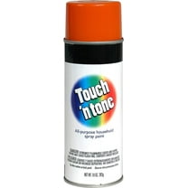 6-Pack of 10 oz Rust-Oleum 55283830 Orange Touchn Tone General Purpose Spray Paint