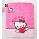 thumbnail image 4 of Sanrio helloed a kitty lindo dibujos animados franela bebé siesta aire acondicionado habitación manta polar sofá cubierta, 4 of 4